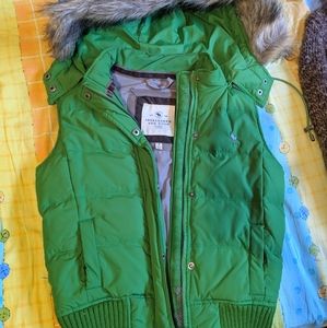 Abercrombie and fitch down vest